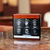 Watch Winder with 6 Winding Capacity - Accurate Care for Your Timepieces